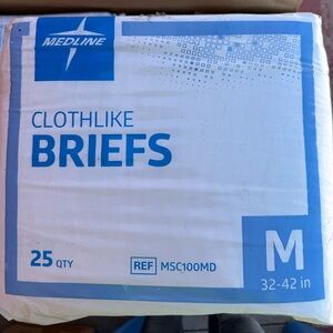 Medline Clothlike Briefs